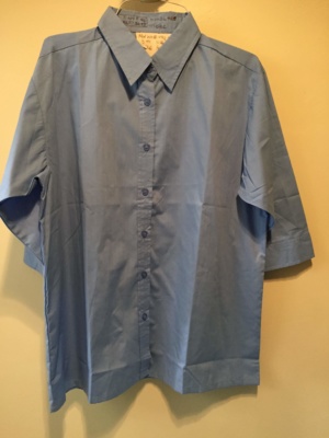 Blue Modern Blouse-Mod Bl 4702-Chest 44