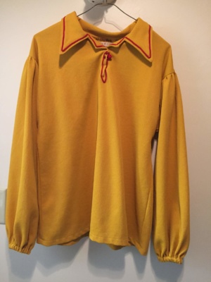 Yellow red Modern Blouse-Mod Bl 5600-Chest 42