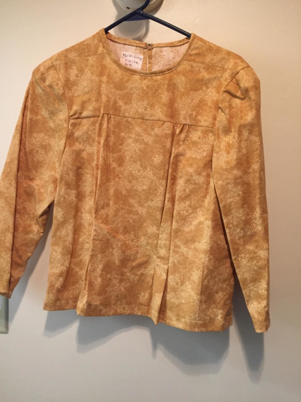 Yellow Modern Blouse-Mod Bl 5726-Chest 44
