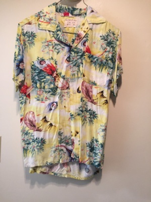 Yellow red blue brown Modern Blouse-Mod Bl 5825-Chest 46