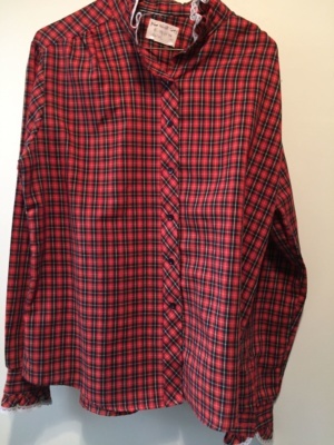 Red black yellow Modern Blouse-Mod Bl 7775-Chest 44