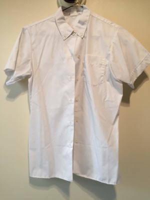 White Modern Blouse-Mod Bl 8302-Chest 36