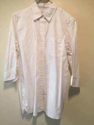 White Modern Blouse-Mod Bl 8400-Chest 38