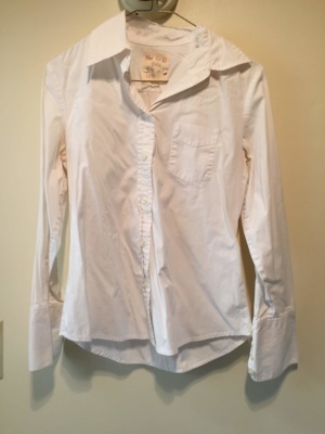 White Modern Blouse-Mod Bl 8406-Chest 38