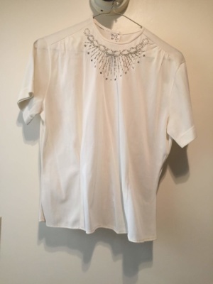 Ivory Modern Blouse-Mod Bl 8511-Chest 40