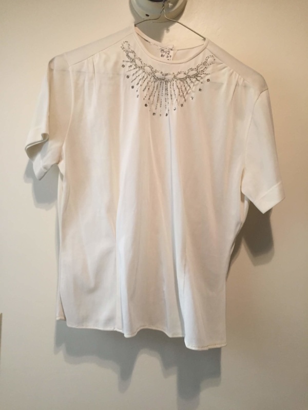 Ivory Modern Blouse-Mod Bl 8511-Chest 40
