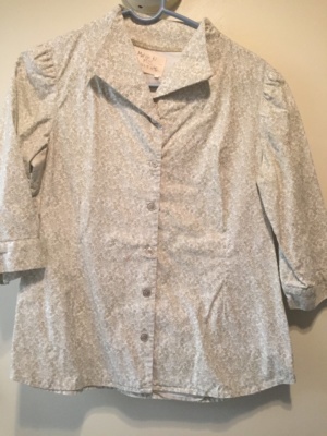 Ivory gold Modern Blouse-Mod Bl 8525-Chest 40