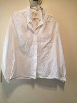 White Modern Blouse-Mod Bl 8600-Chest 42