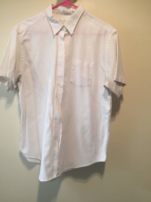 White Modern Blouse-Mod Bl 8704-Chest 44