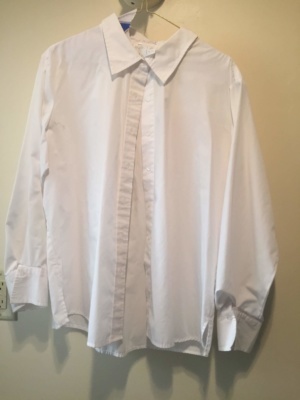 White Modern Blouse-Mod Bl 8801-Chest 49
