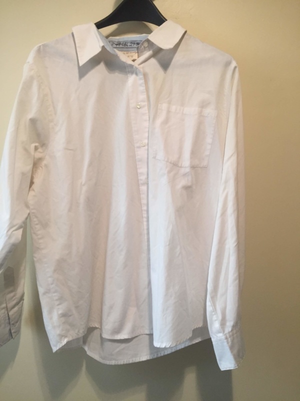 White Modern Blouse-Mod Bl 8808-Chest 46