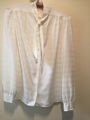 White Modern Blouse-Mod Bl 8875-Chest 46