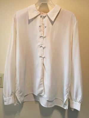 White Modern Blouse-Mod Bl 8900-Chest 51