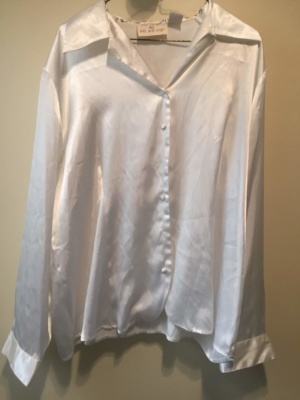 White Modern Blouse-Mod Bl 8902-Chest 52