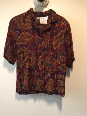 Purple Modern Blouse-Mod Bl 9325-Chest 36