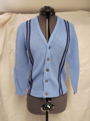 Light blue Cardigan Sweater-Swtr Crd  4100-Chest 38