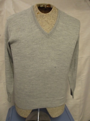 grey Sweater Pullover-Swtr Pllvr 2200-Chest 40