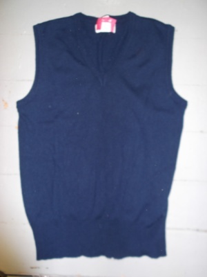 Dark blue Sweater Vest-Swtr Vst 4300-Chest 42