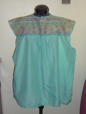 Green Apron-Wm Fl Ap 3825-Length 26