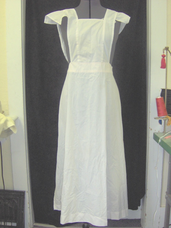 White Apron-Wm Fl Ap 8000-Length 51