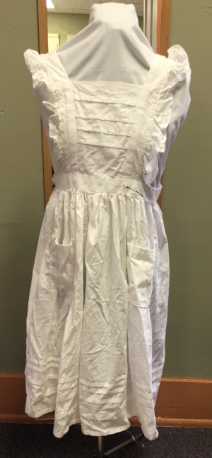 White Apron-Wm Fl Ap 8201-Length 41