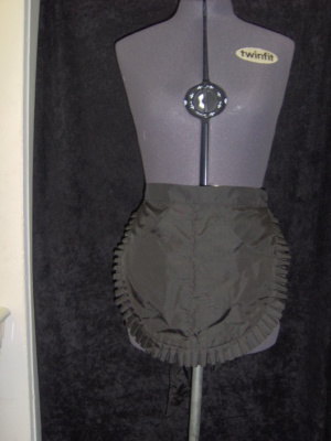 Black Apron-Wm Hf Ap 1100-Length 13