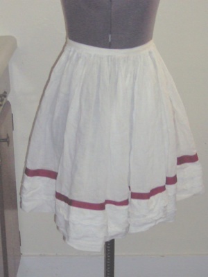 White Apron-Wm Hf Ap 8150-Length 23