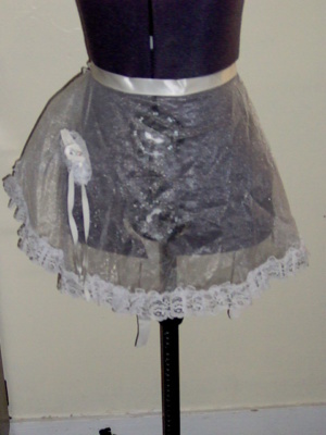 White Apron-Wm Hf Ap 8201-Length 14