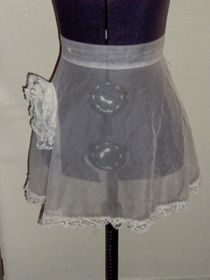 White Apron-Wm Hf Ap 8203-Length 17