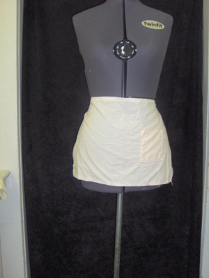 White Apron-Wm Hf Ap 8601-Length 12
