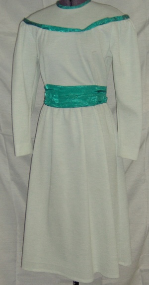 Green Period Dress-Wm Pd Dr 3325-AoGG'12-Bust 36