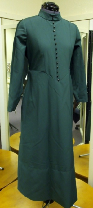 Green Period Dress-Wm Pd Dr 3400-AoGG'12-Bust 39