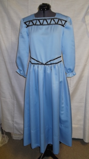 Blue Period Dress-Wm Pd Dr 4303-MM'09-Bust 36