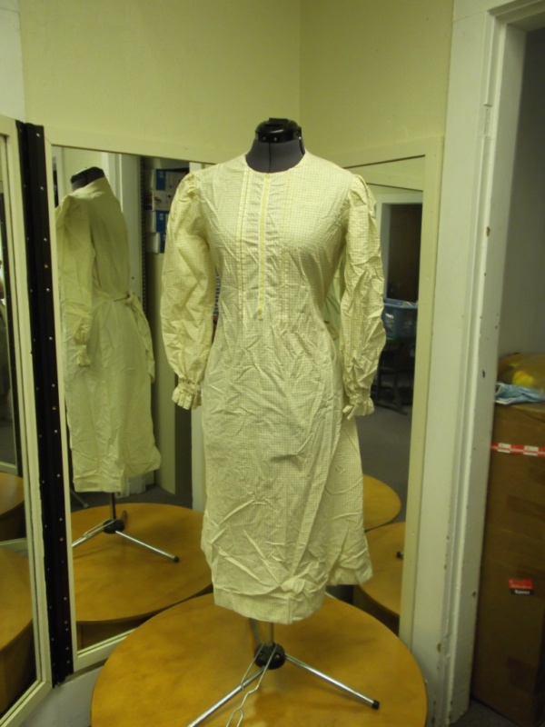 yellow, cream Period Dress-Wm Pd Dr 5576-AoGG'12-Bust 40