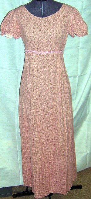 Pink Period Dress-Wm Pd Dr 7229-Bust 35