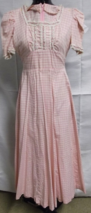 Pink Period Dress-Wm Pd Dr 7275-Bust 34