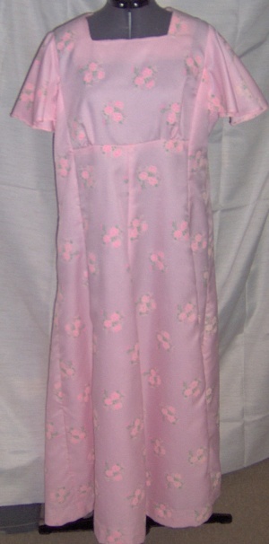 Pink Period Dress-Wm Pd Dr 7725-Bust 44