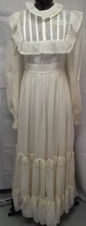 White Period Dress-Wm Pd Dr 8200-Bust 34