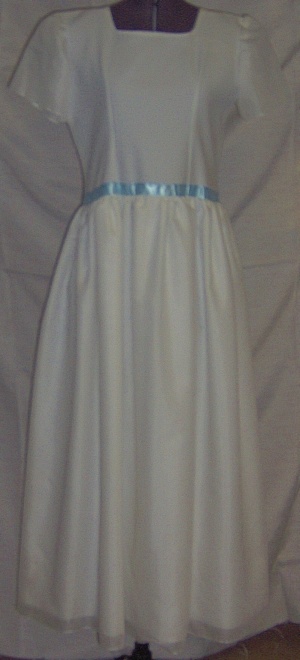 White Period Dress-Wm Pd Dr 8304-Bust 36