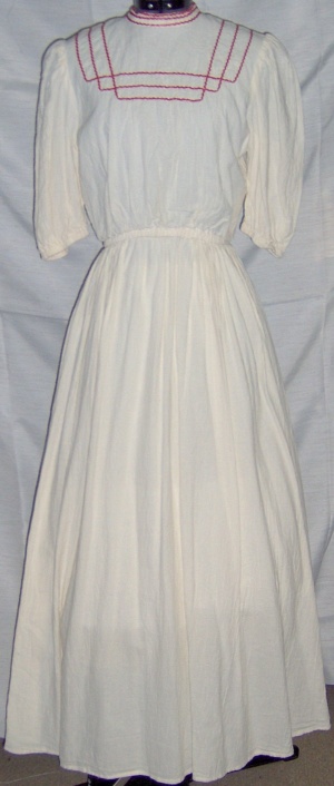 White Period Dress-Wm Pd Dr 8404-Bust 38