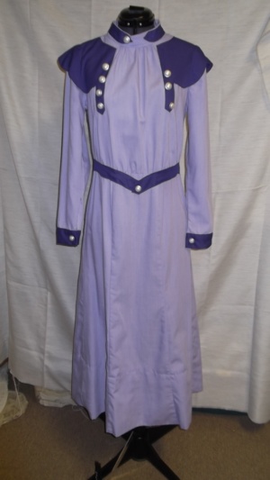 Purple Period Dress-Wm Pd Dr 9301-MM'09-Bust 36