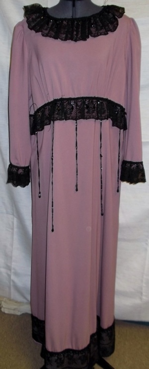purple Period Dress-Wm Pd Dr 9602-Pygm'08-Bust 42