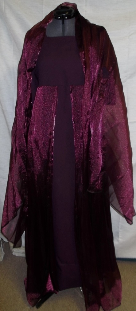 Purple Period Dress-Wm Pd Dr 9603-Pygm'08-Bust 42