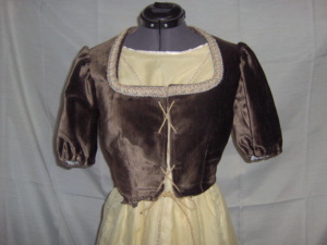 Brown Gold Period Jacket-Wm Pd Jkt 6000-Bust 31