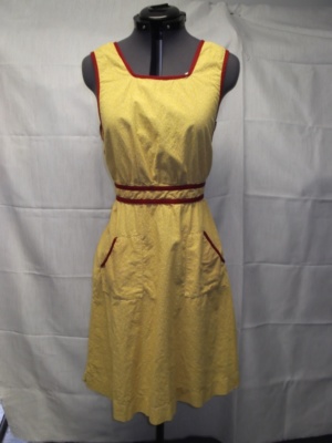 Yellow and red Pinafore-Wm Pn 5025-H&S'15-Chest 34