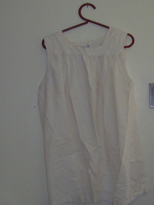 Cream Pinafore-Wm Pn 8900-Chest 59