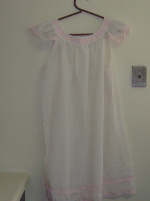 White Pinafore-Wm Pn 8925-Chest 54