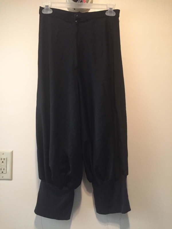 Black Women's Pants-Wm Pt 1000-Waist 26