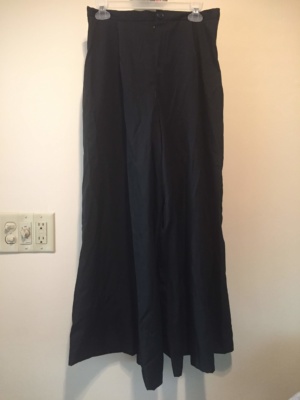 Black Women's Pants-Wm Pt 1001-Waist 30