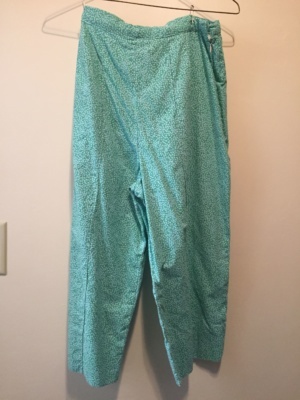 Green Women's Pants-Wm Pt 3025-Waist 28